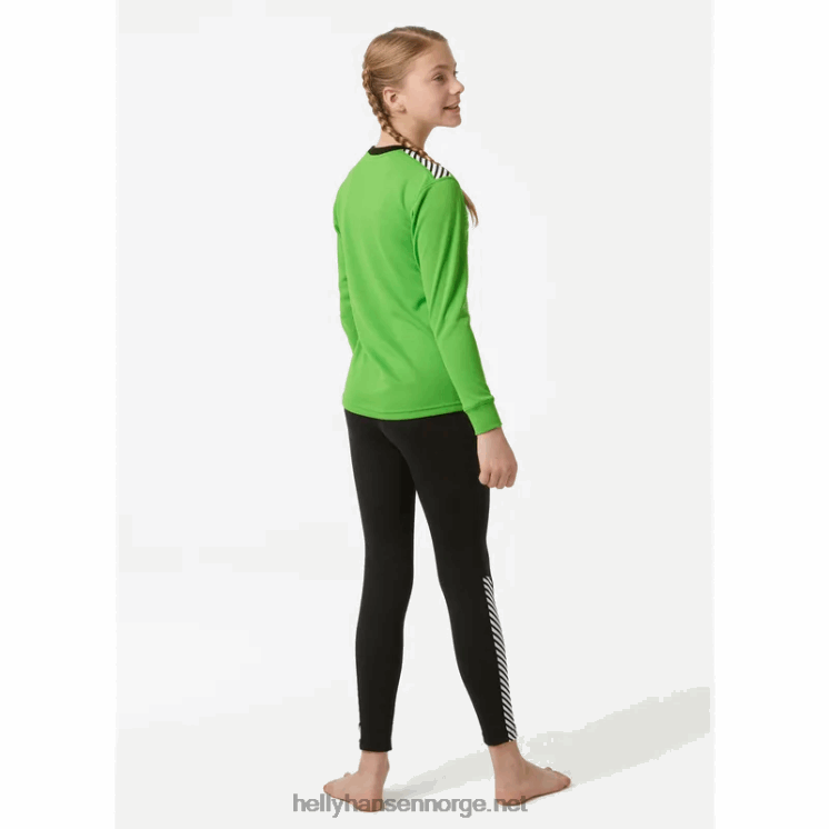 juniors lifa merino midweight base layer sett Helly-Hansen F6TJ02487 grå melang
 svart
 marinen