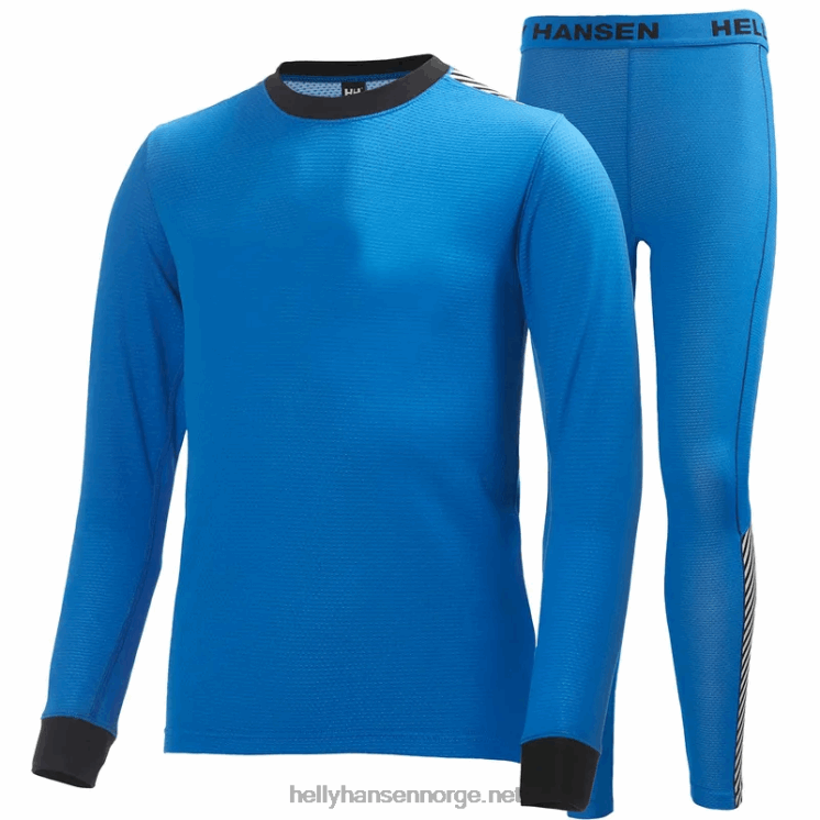 juniors lifa merino midweight base layer sett Helly-Hansen F6TJ02487 grå melang
 svart
 marinen