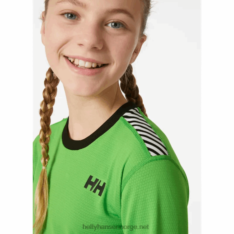 juniors lifa merino midweight base layer sett Helly-Hansen F6TJ02487 grå melang
 svart
 marinen