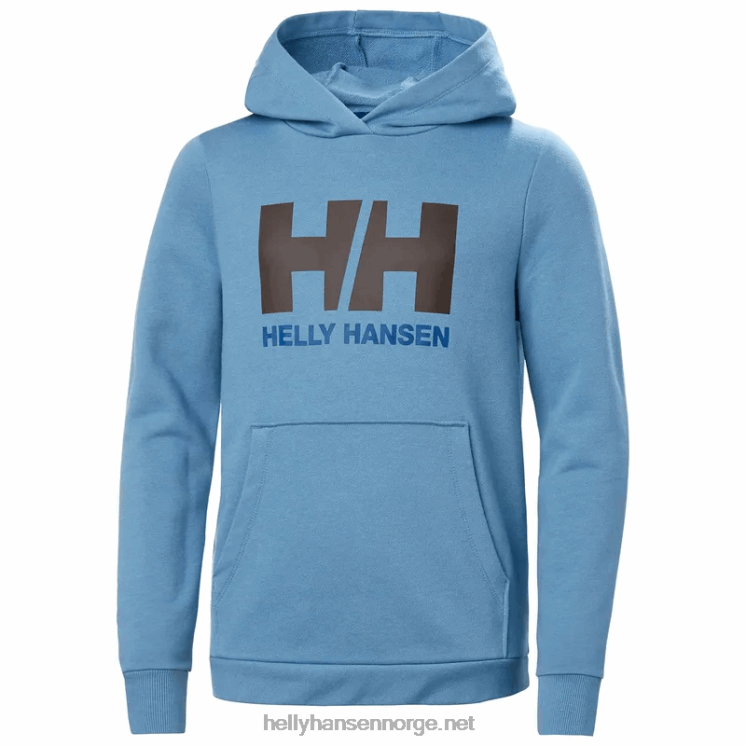 hh-logo-hettegenser for juniorer 2.0 Helly-Hansen F6TJ02500 skarp grønn asuritt