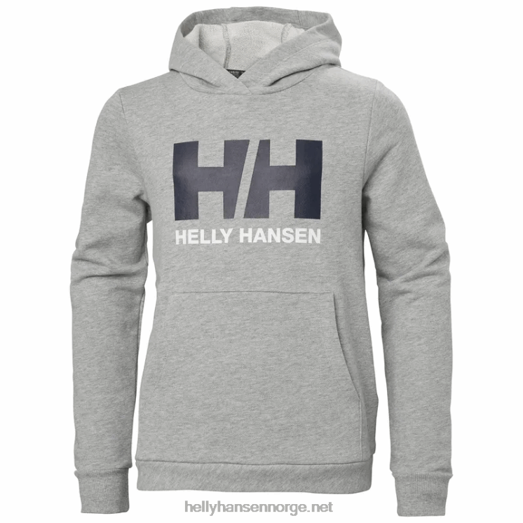 hh-logo-hettegenser for juniorer 2.0 Helly-Hansen F6TJ02501 asuritt blå tåke