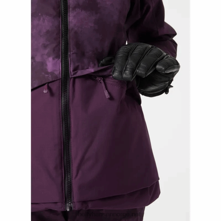 diamant skijakke for juniorer Helly-Hansen F6TJ02386 jade