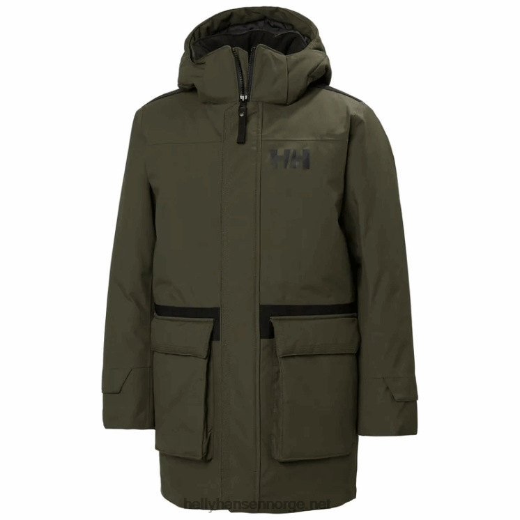 junior mester vendbar jakke Helly-Hansen F6TJ02434 svart