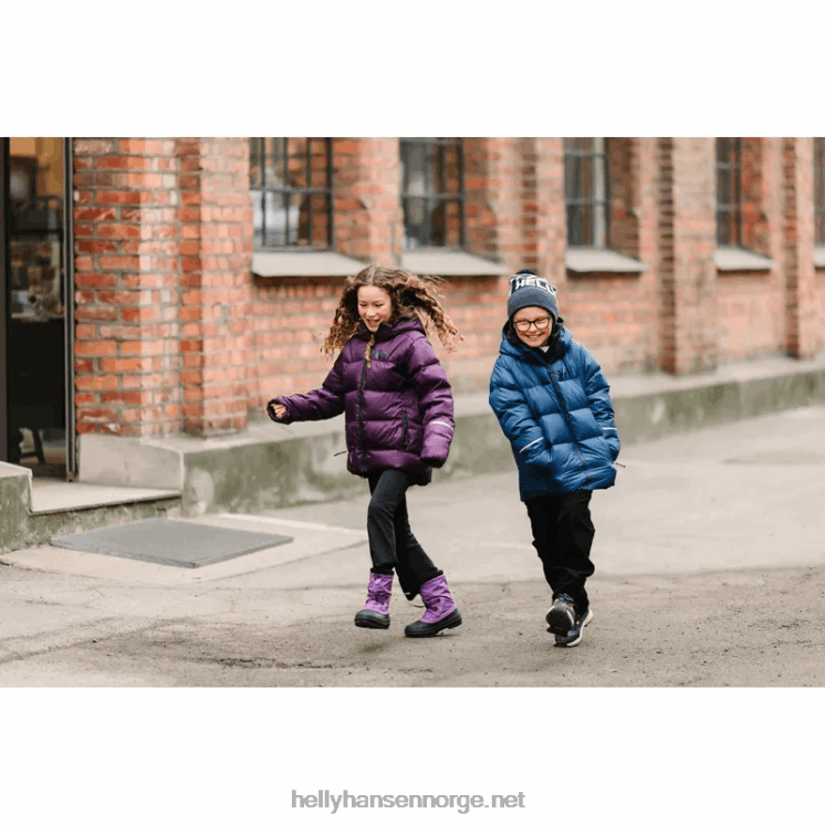 juniors isfjord dun vinterjakke 2.0 Helly-Hansen F6TJ02766 parakitt gr