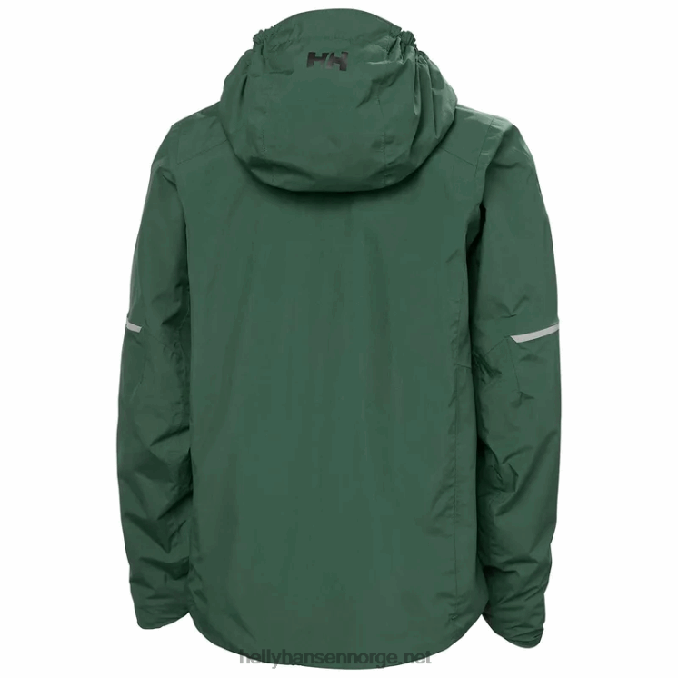 juniors loen regnjakke Helly-Hansen F6TJ02427 terrakotta