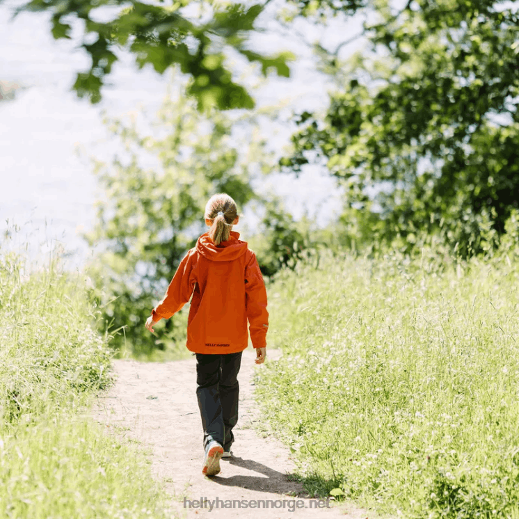 juniors marka softshell jakke Helly-Hansen F6TJ02551 terrakotta
 dyp fjord