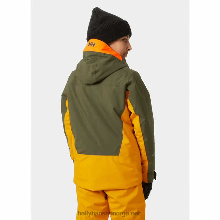 juniors quest skijakke Helly-Hansen F6TJ02397 malakitt