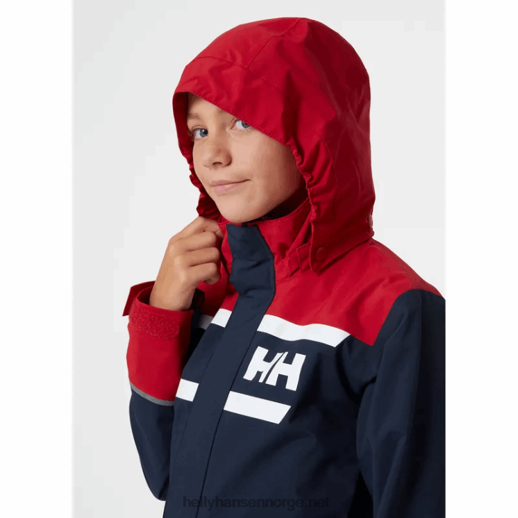 juniors salt port 2.0 seilerjakke Helly-Hansen F6TJ02560 hvit
 ibenholt