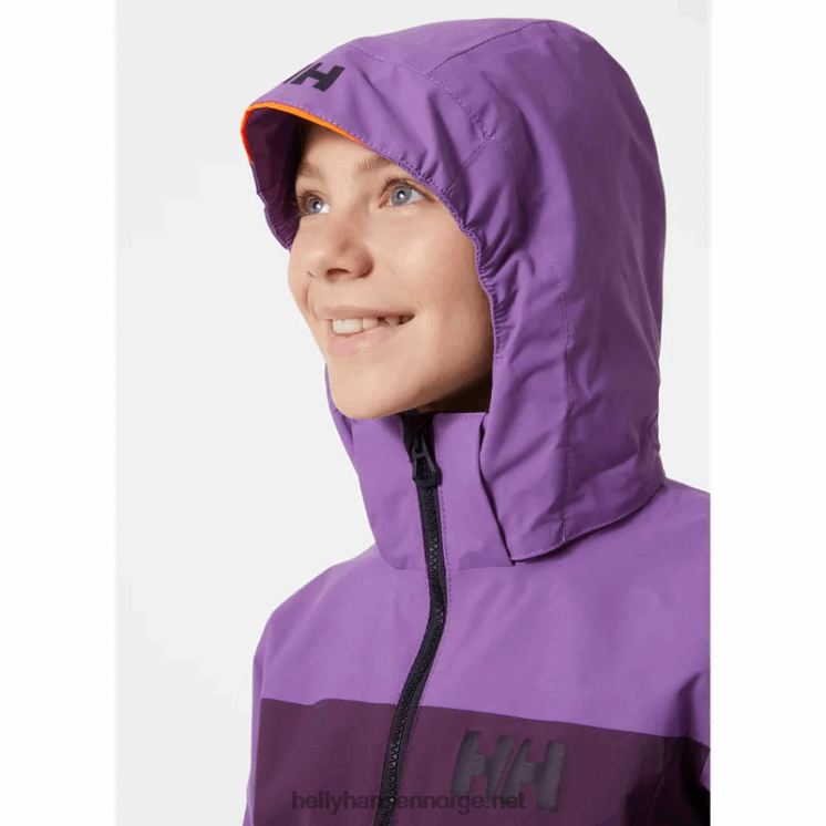 juniors sogndal skalljakke Helly-Hansen F6TJ02423 terrakotta