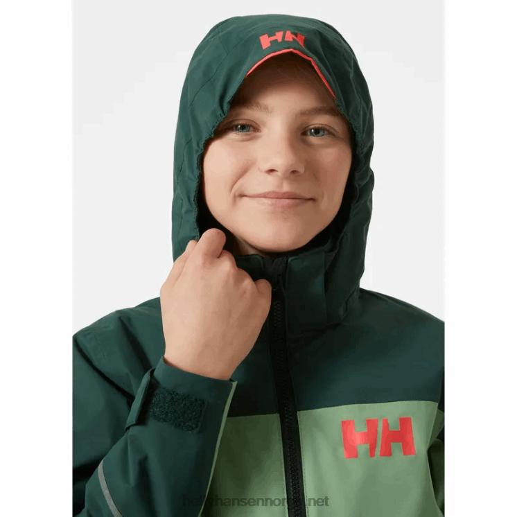 juniors sogndal skalljakke Helly-Hansen F6TJ02424 terrakotta