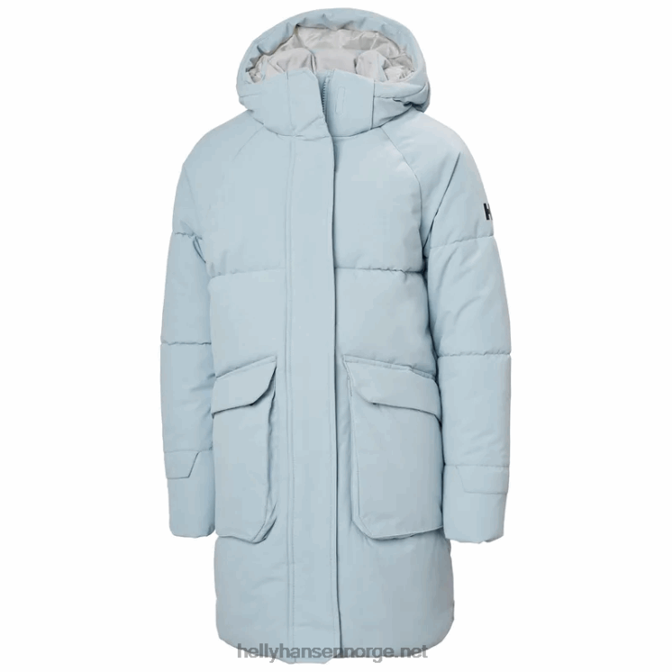 juniors syklon skijakke Helly-Hansen F6TJ02757 blå tåke marinen