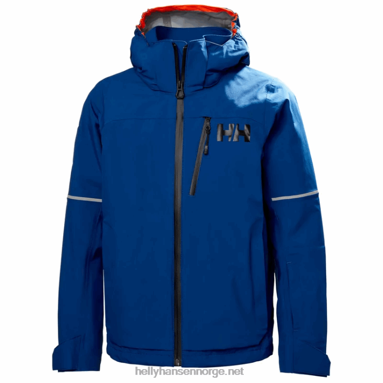 juniors syv j regnjakke Helly-Hansen F6TJ02814 svart