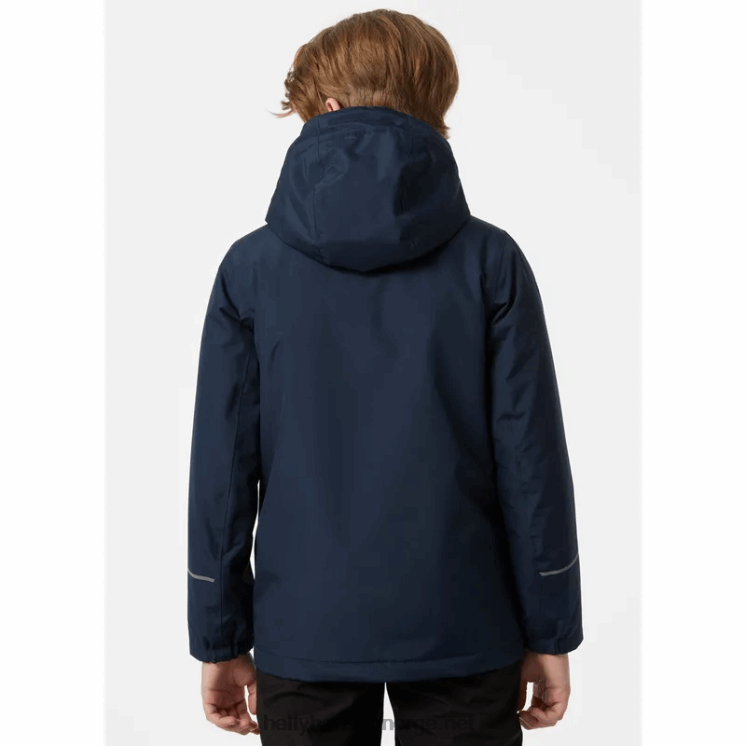 juniors vika isolert regnjakke Helly-Hansen F6TJ02771 nytte gre