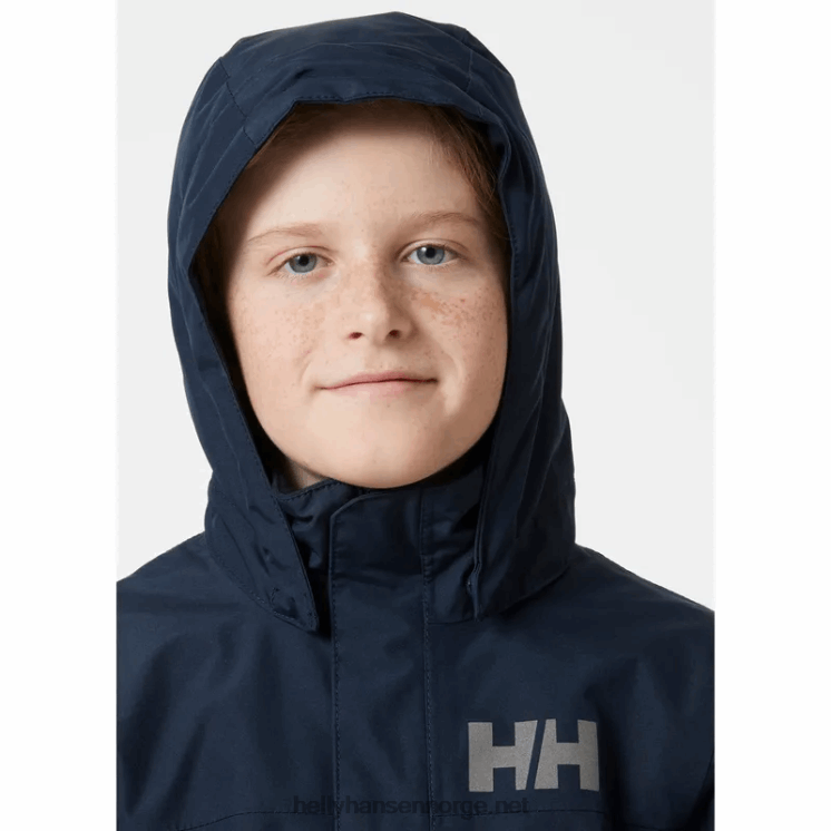 juniors vika isolert regnjakke Helly-Hansen F6TJ02771 nytte gre