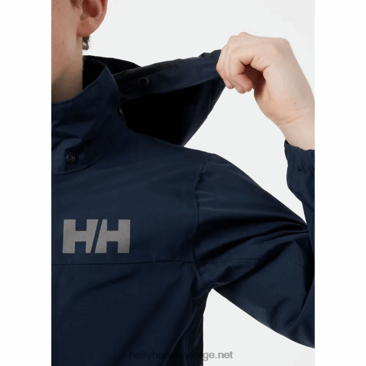 juniors vika isolert regnjakke Helly-Hansen F6TJ02771 nytte gre