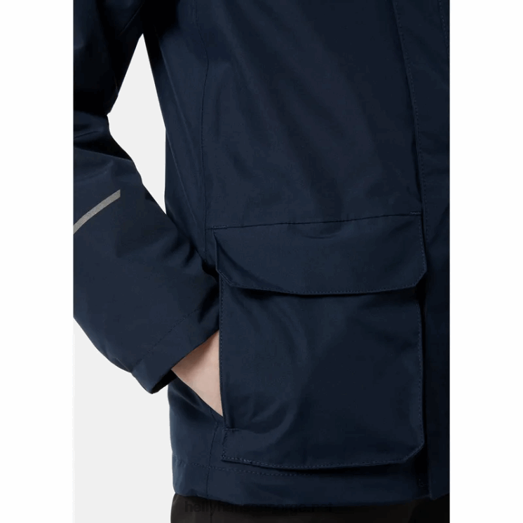 juniors vika isolert regnjakke Helly-Hansen F6TJ02771 nytte gre
