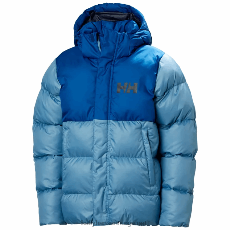 juniors vision puffy jakke Helly-Hansen F6TJ02761 malakitt multebær