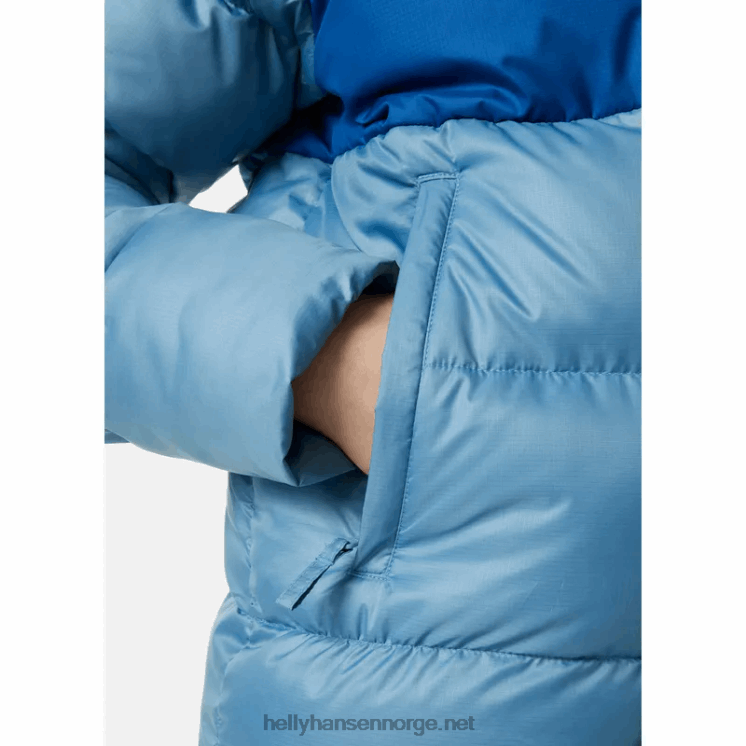 juniors vision puffy jakke Helly-Hansen F6TJ02761 malakitt
 multebær