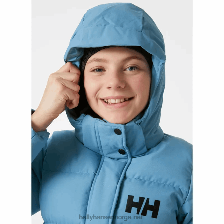 luca puffy vinterparkas for juniorer Helly-Hansen F6TJ02401 ametyst