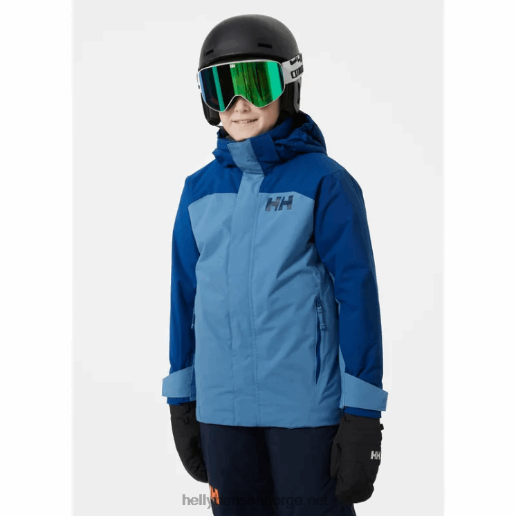 skijakke på juniornivå Helly-Hansen F6TJ02749 knust gra