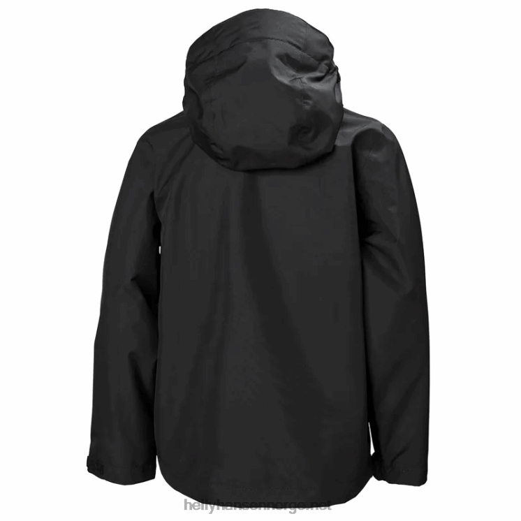 urban regnjakke for juniorer Helly-Hansen F6TJ02813 svart