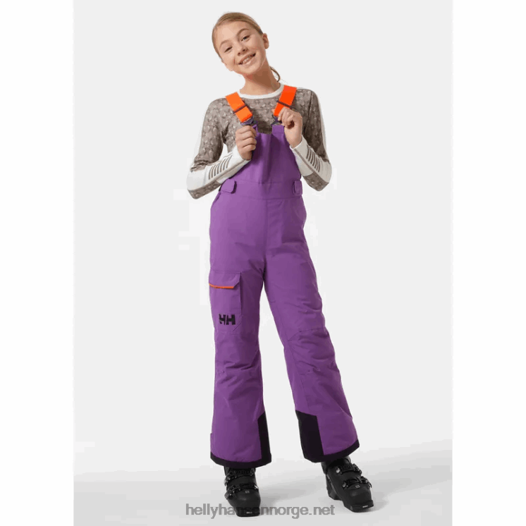 juniors no limits 2.0 skibukser Helly-Hansen F6TJ02456 blå tåke
 svart
 marinen