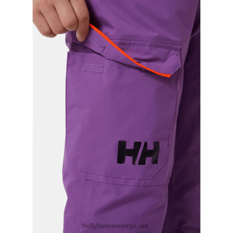 juniors no limits 2.0 skibukser Helly-Hansen F6TJ02456 blå tåke
 svart
 marinen