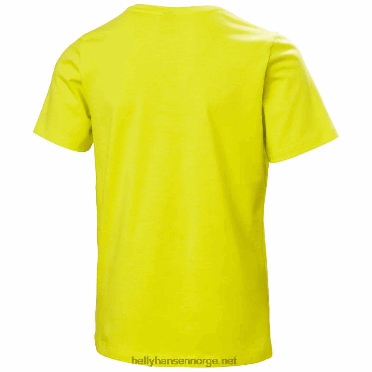 hh logo t-skjorte for juniorer Helly-Hansen F6TJ02506 lyseblå
 rosenkvarts
 skarp grønn