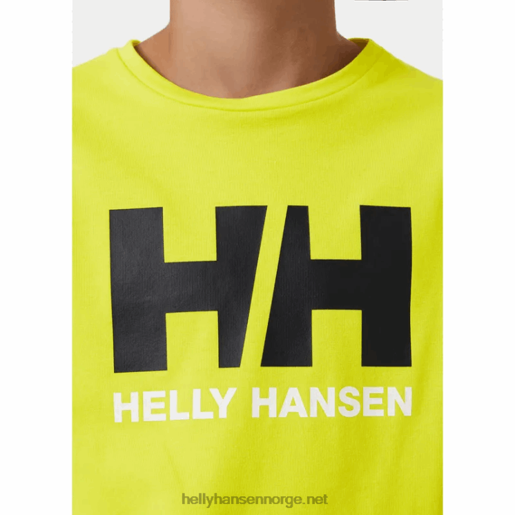 hh logo t-skjorte for juniorer Helly-Hansen F6TJ02506 lyseblå
 rosenkvarts
 skarp grønn