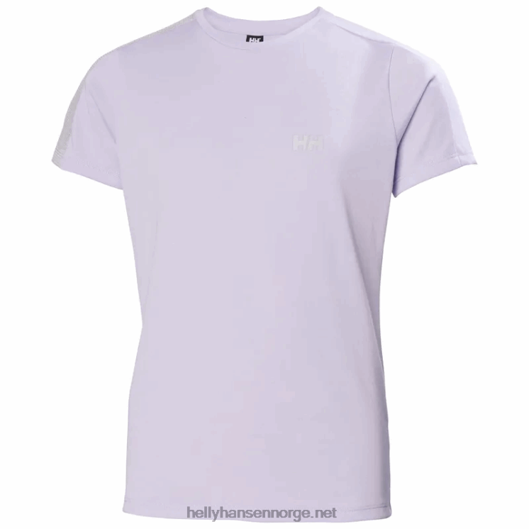 hh logo t-skjorte for juniorer Helly-Hansen F6TJ02512 varsel rød grå melang marinen