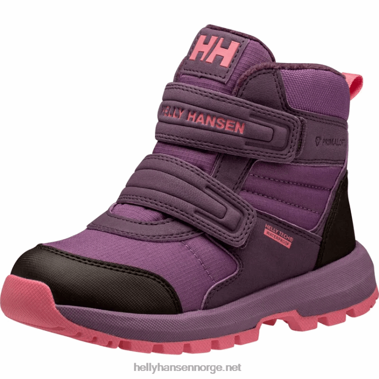 buestrengstøvler til barn og juniorer ht Helly-Hansen F6TJ02522 lilla poti
 rosa ask
