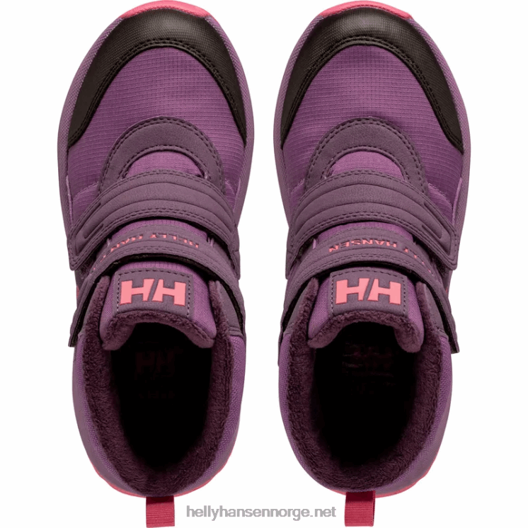 buestrengstøvler til barn og juniorer ht Helly-Hansen F6TJ02522 lilla poti
 rosa ask