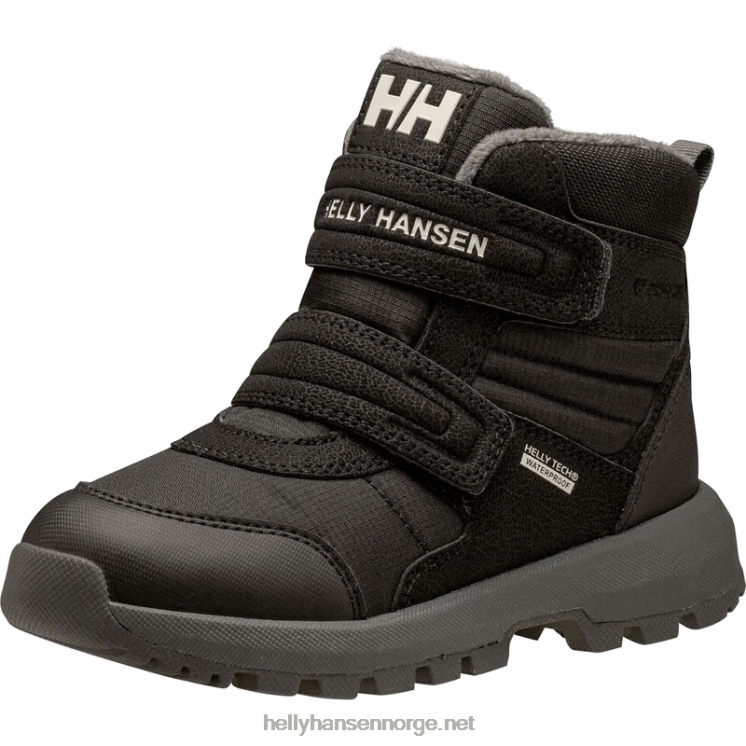 buestrengstøvler til barn og juniorer ht Helly-Hansen F6TJ02524 knust gra
 storm/tro