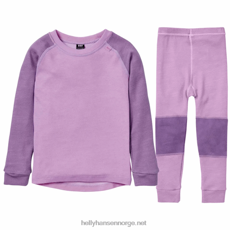 champ halvglidelås mellomlag for barn Helly-Hansen F6TJ02354 knust gra