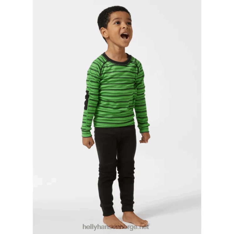 hh lifa merino baselagsett for barn Helly-Hansen F6TJ02359 marinen