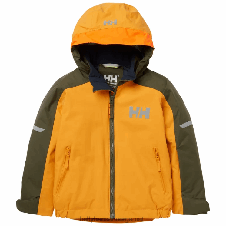 barnelegende 2.0 isolert skijakke Helly-Hansen F6TJ02278 knust gra