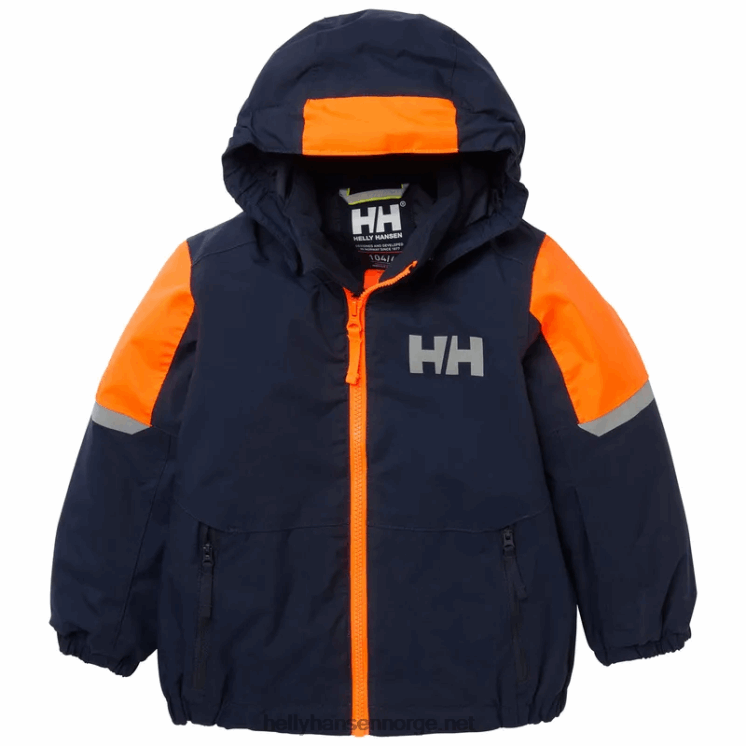 barnerider 2.0 isolert skijakke Helly-Hansen F6TJ02781 knust gra nytte gre