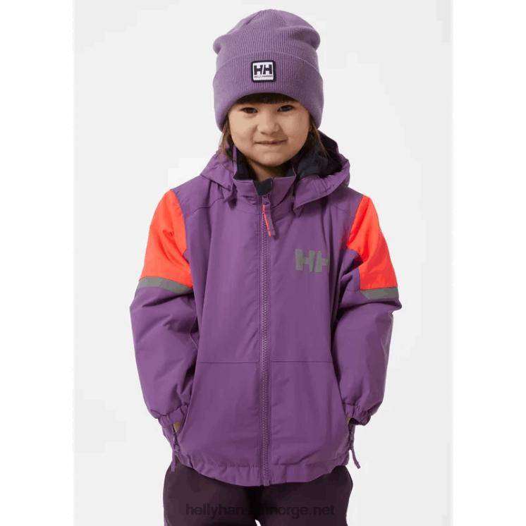 juniors loen lette softshellbukser Helly-Hansen F6TJ02779 dyp fjord
 ibenholt