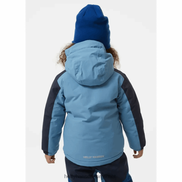 puffy jakke for barn Helly-Hansen F6TJ02297 marinen