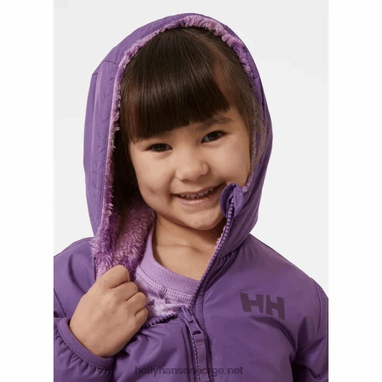 vendbar champ jakke for barn Helly-Hansen F6TJ02283 nytte gre