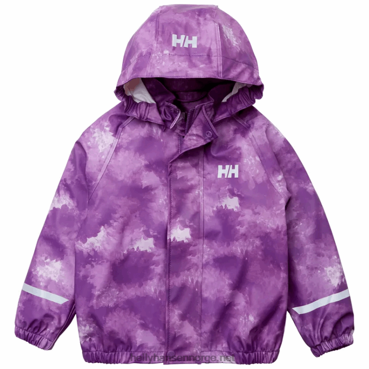 bergens regnsett i fleece for barn Helly-Hansen F6TJ02315 vesentlig y