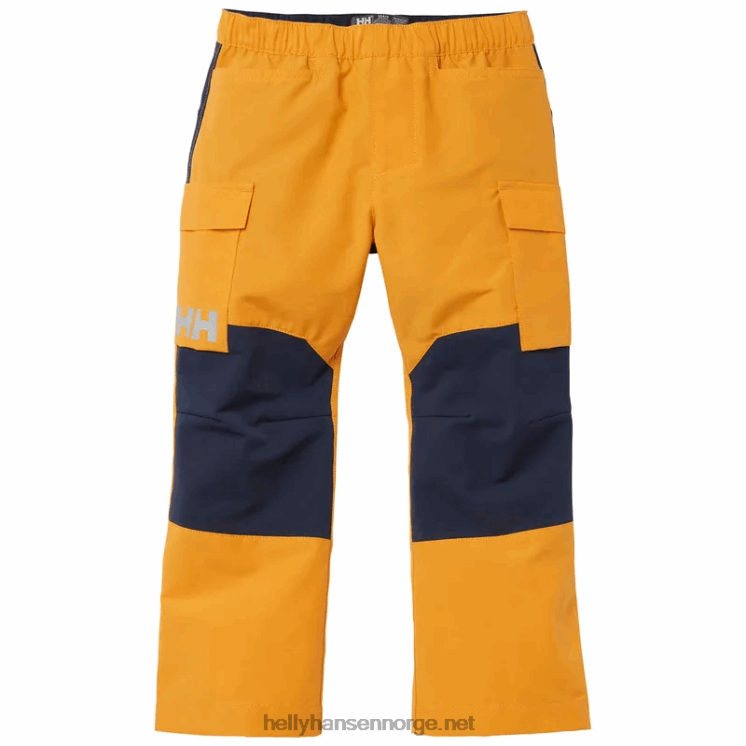 hh hurtigtørkende cargo-shorts for barn Helly-Hansen F6TJ02328 lav grønn