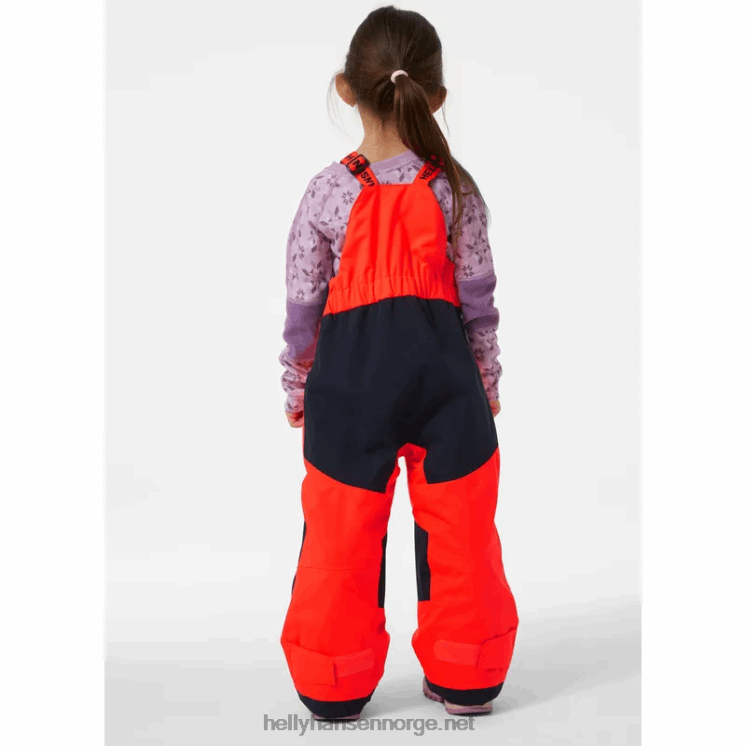 kids' rider 2 isolert skismekke Helly-Hansen F6TJ02305 neon oransje