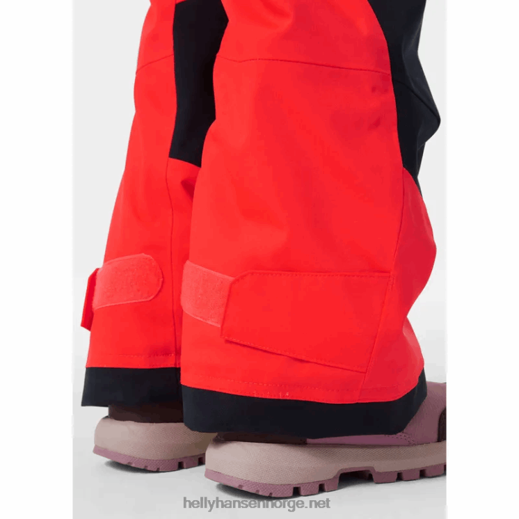 kids' rider 2 isolert skismekke Helly-Hansen F6TJ02305 neon oransje