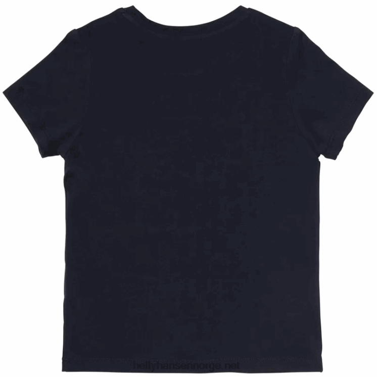 hh-logo-t-skjorte for barn Helly-Hansen F6TJ02375 hvit