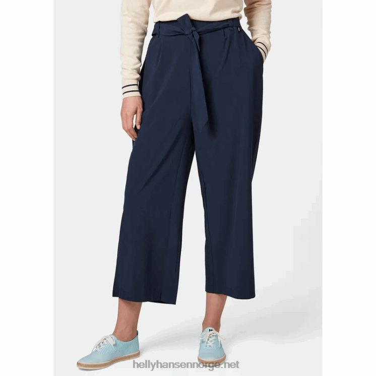 kvinners hp folie seilbukser Helly-Hansen F6TJ01741 marinen