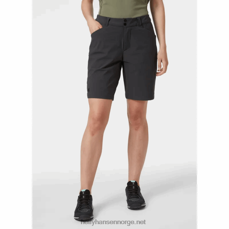 brona softshellshorts for kvinner Helly-Hansen F6TJ01803 dypt stål