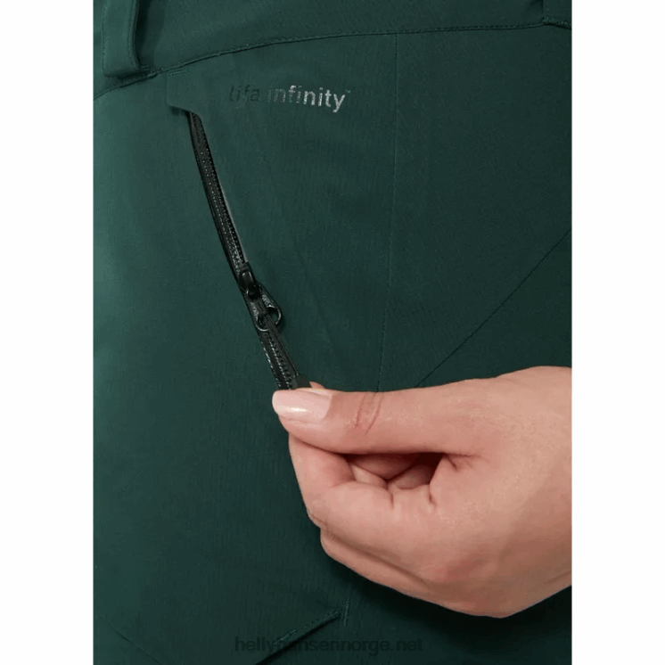 Aurora infinity shell skibukser for kvinner Helly-Hansen F6TJ01762 støvete syrin