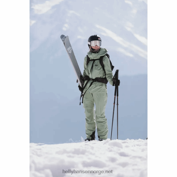 verglas backcountry skismekkebukser for kvinner Helly-Hansen F6TJ01746 hav