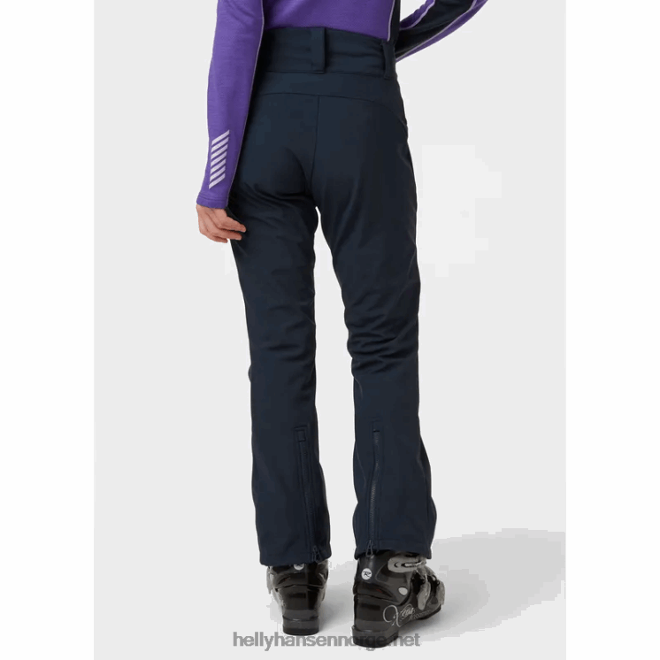 bellissimo 2 skibukser for kvinner Helly-Hansen F6TJ01837 svart